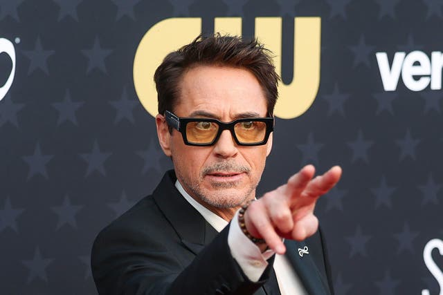 <p>Robert Downey Jr</p>