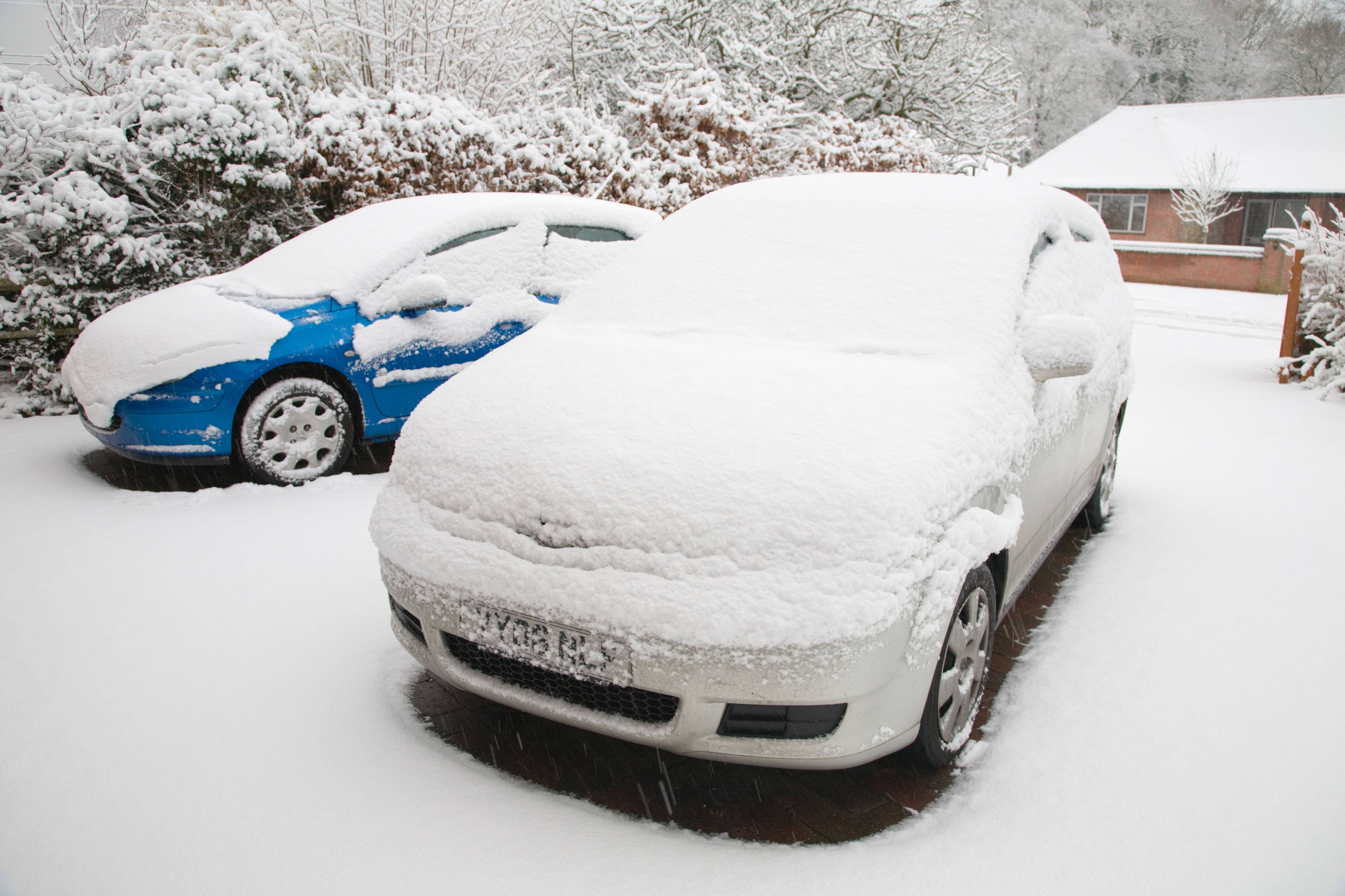 The Association of British Insurers is warning motorists not to leave vehicles unattended while they defrost with the keys in the ignition (Alamy/PA)