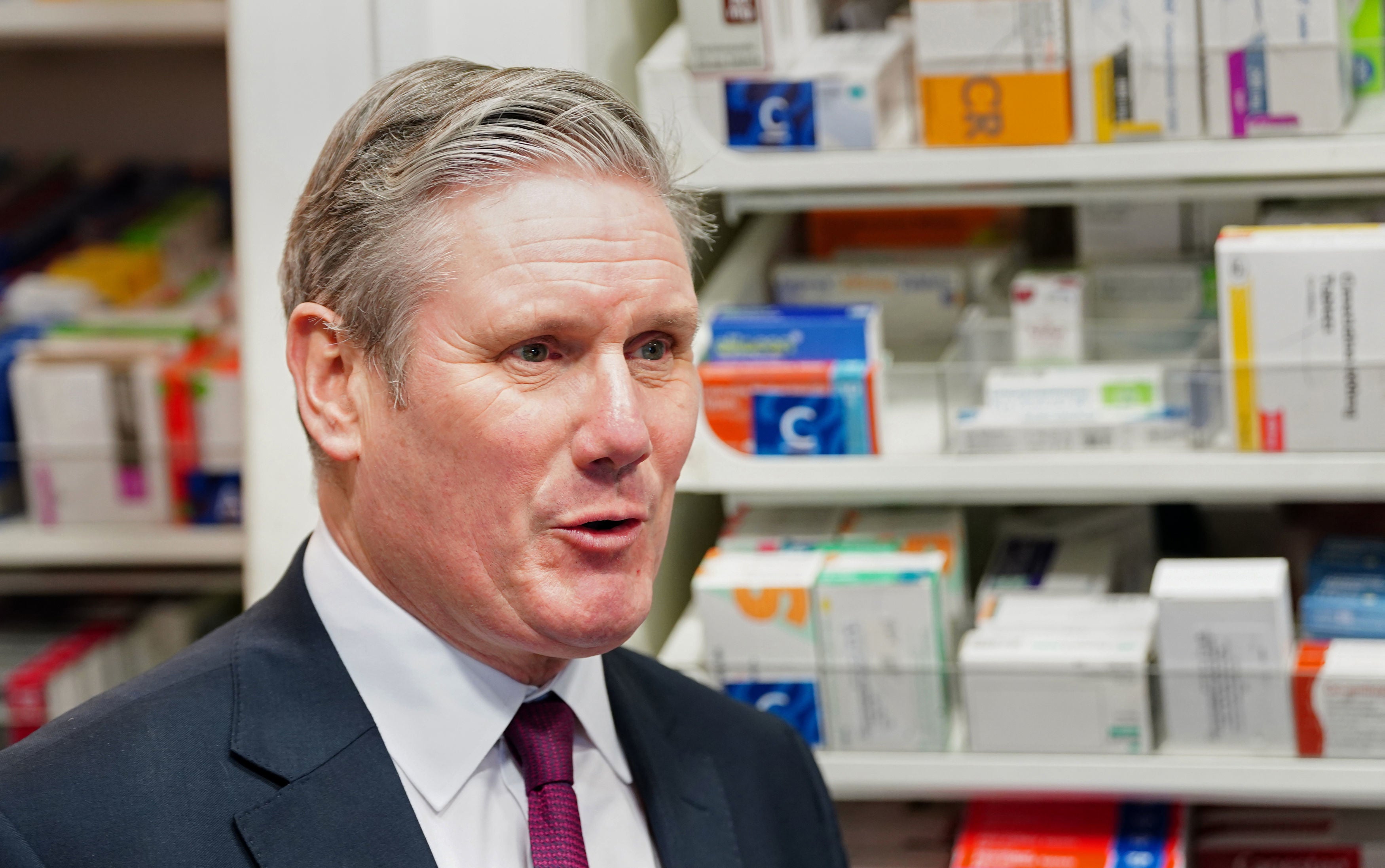 Keir Starmer has told his troops to ignore the polls