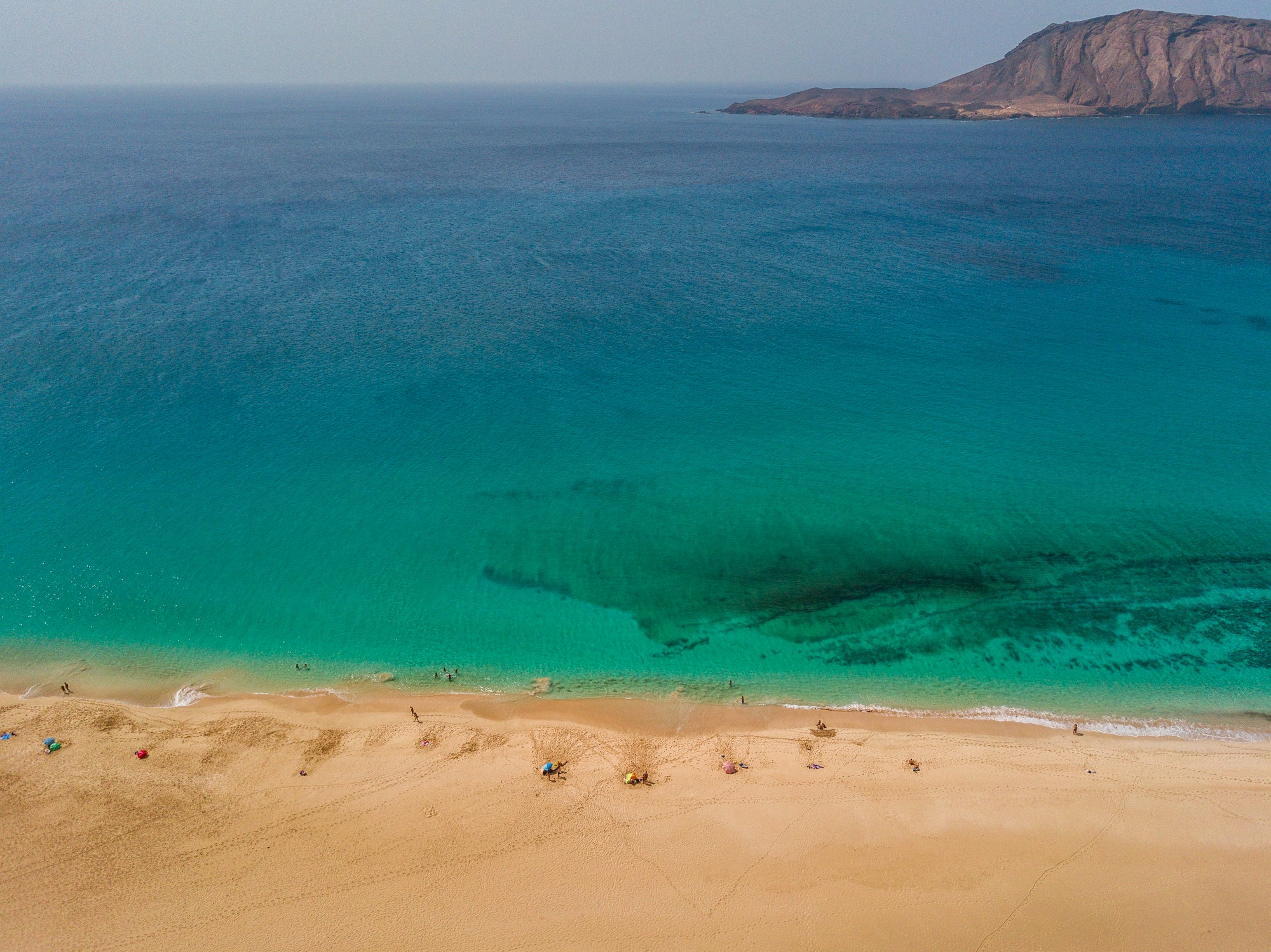 Lanzarote’s little sister, La Graciosa, is a playa paradise for simple sunning