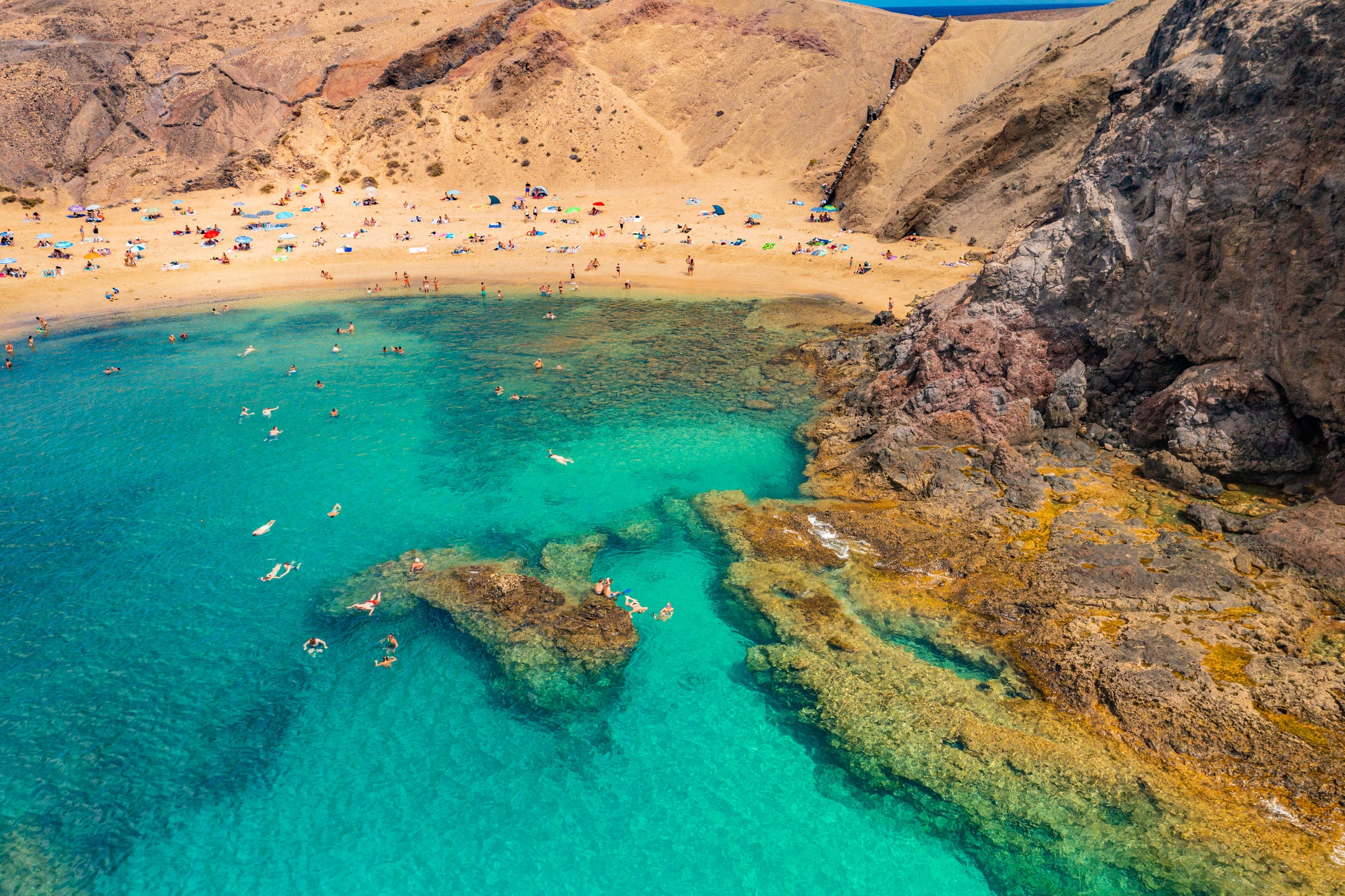 Midwinter sunseekers would do well to try the delights of Lanzarote and Papagayo Beach
