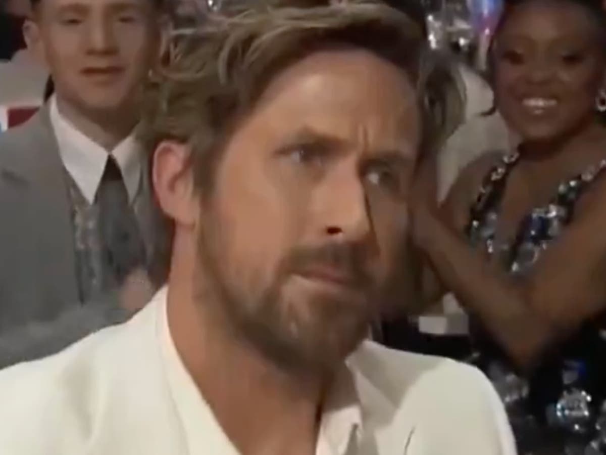 Ryan Gosling is viraal gegaan met zijn ‘verwarde’ reactie op Barbie’s overwinning bij de Critics’ Choice Awards