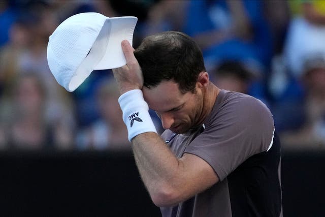 Andy Murray bowed out of the Australian Open, possibly for good (Andy Wong/AP)