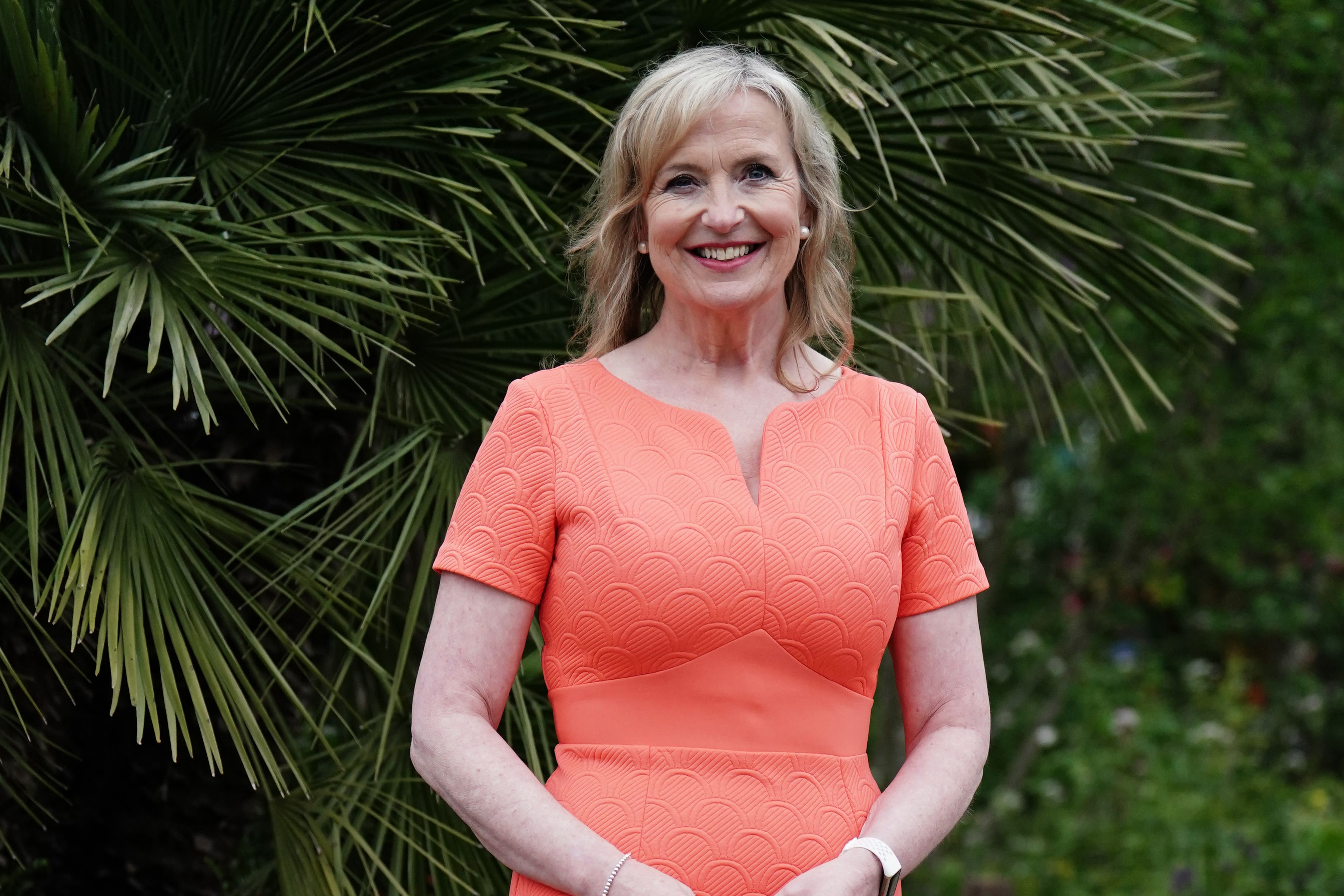 Carol Kirkwood Shares Details Of ‘blissful And ‘romantic Winter Wedding The Independent 