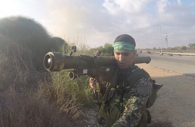 Israel Palestinians Hamas Weapons