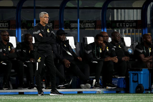 <p>Chris Hughton’s Ghana suffered a surprise defeat to Cape Verde in their opening Afcon fixture </p>