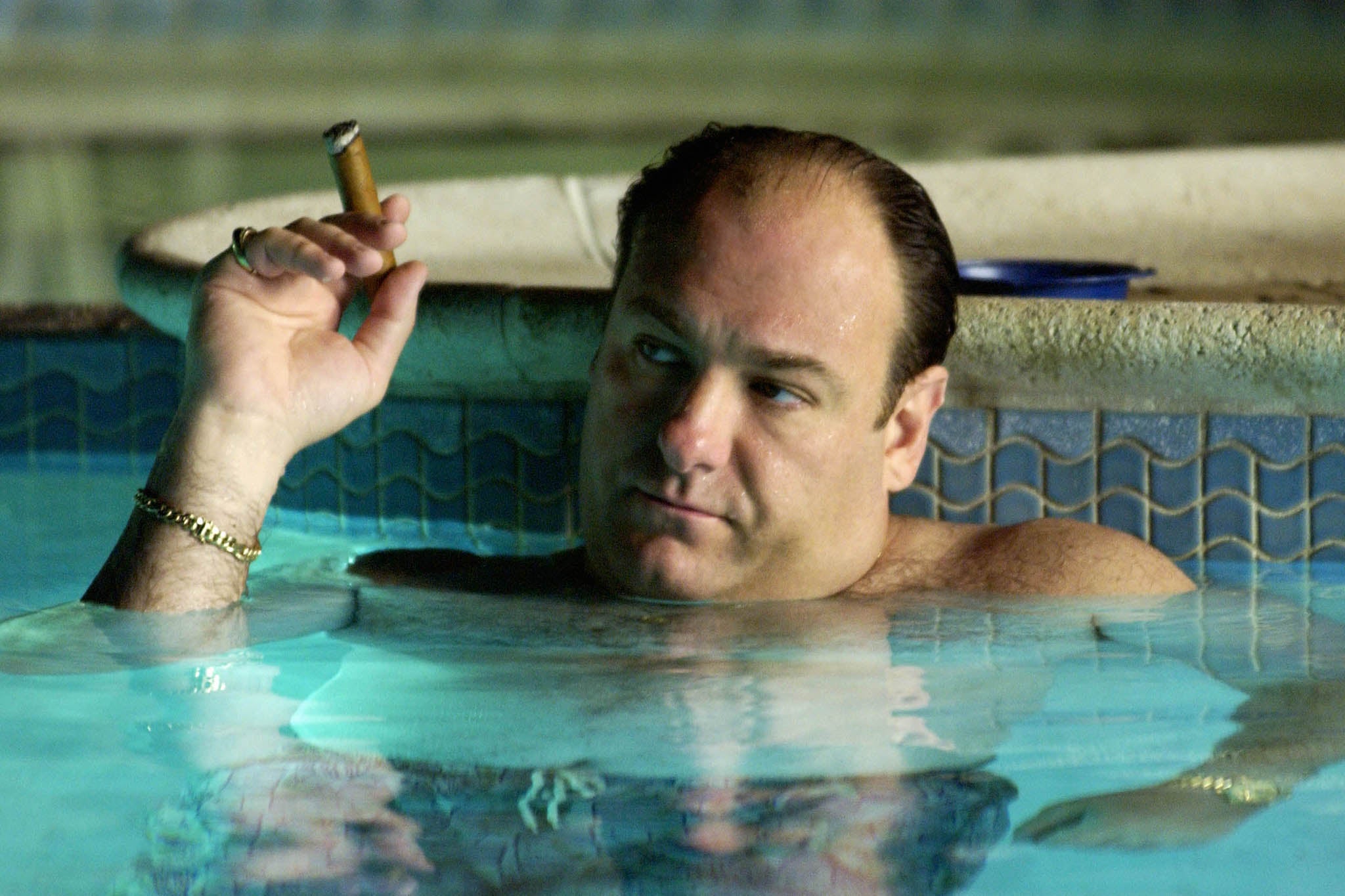 One of the last vestiges of ‘good TV’?: James Gandolfini in ‘The Sopranos’