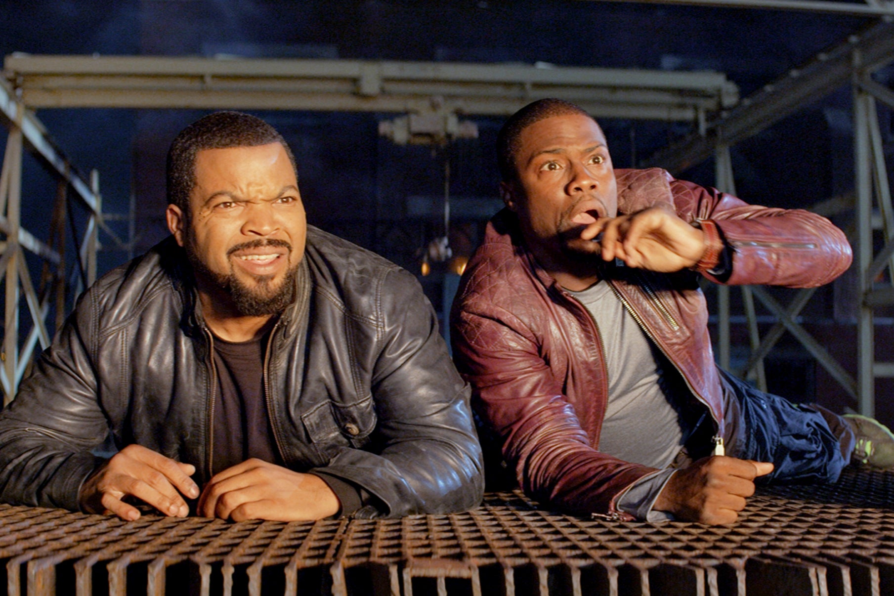 Cop to it: Ice Cube and Hart in ‘Ride Along’