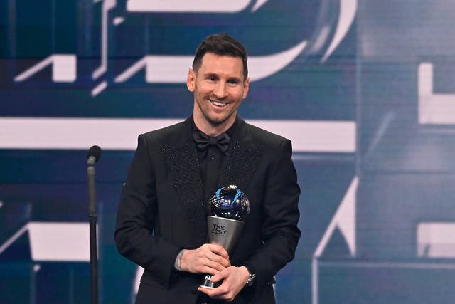 <p>Lionel Messi has now won the award in back-to-back years </p>