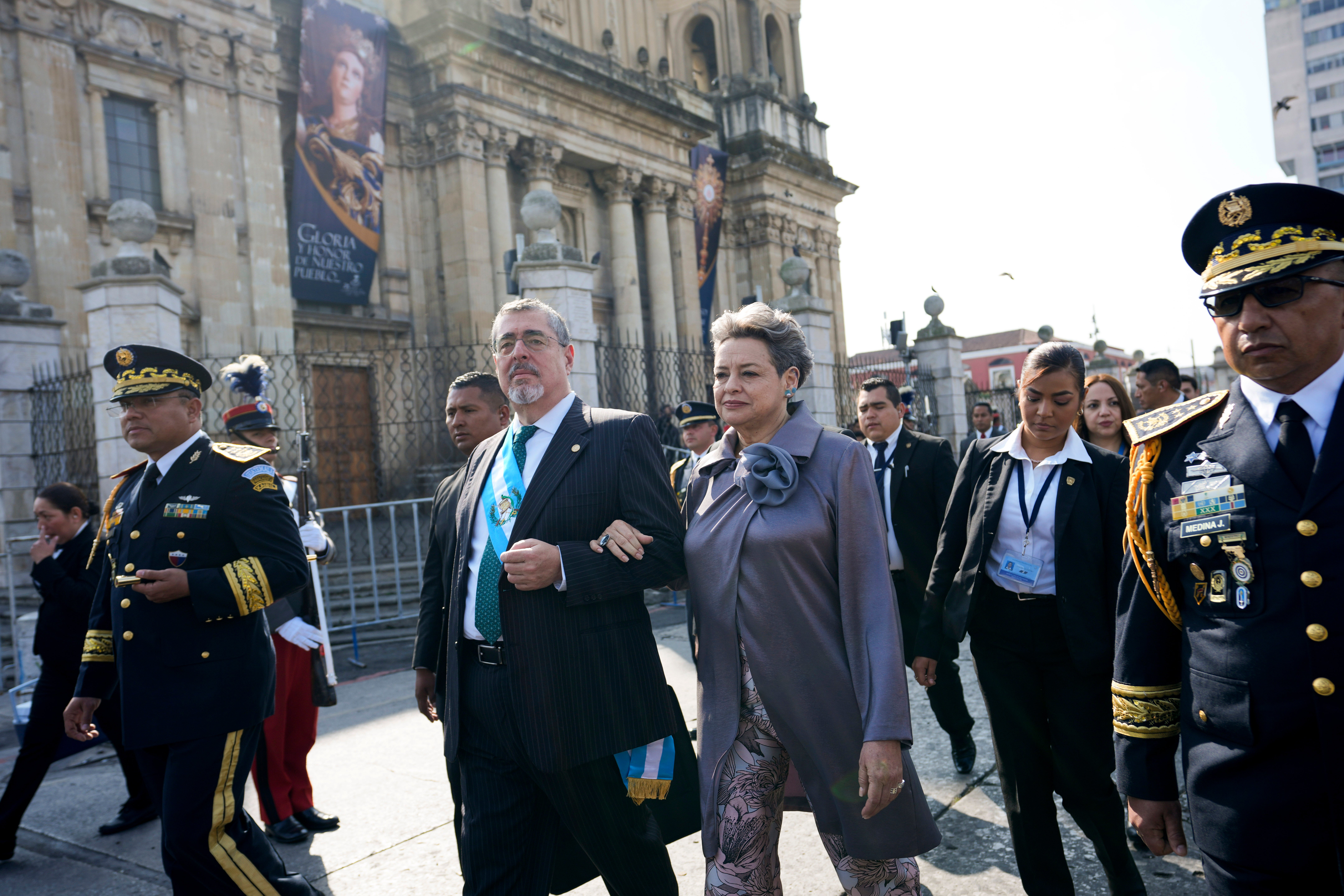 APTOPIX Guatemala New President