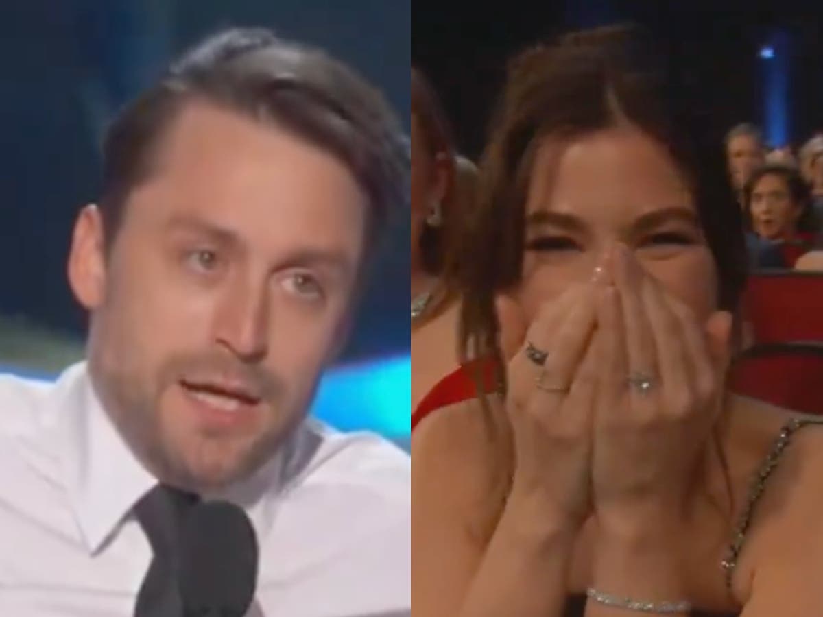 Kieran Culkin says divisive request to wife during Emmys acceptance speech was &lsquo;rude&rsquo;