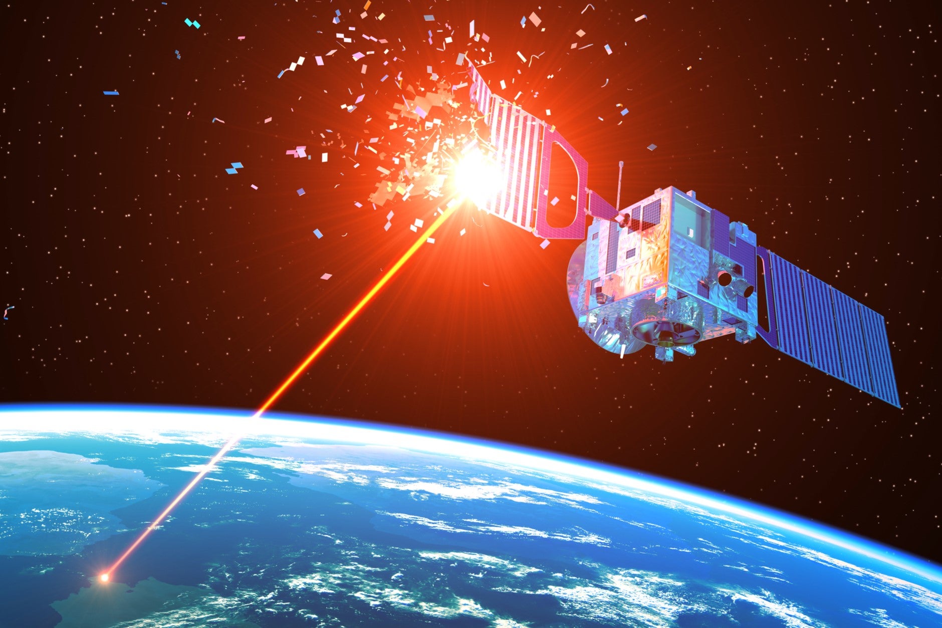 Nuclear fusion laser could shoot down space junk | The Independent