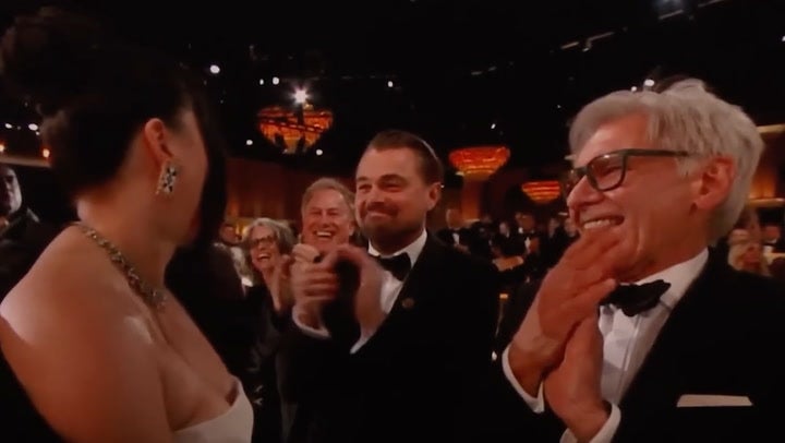 <p>Lily Gladstone reveals she bonded with Harrison Ford over love of Star Wars.</p>