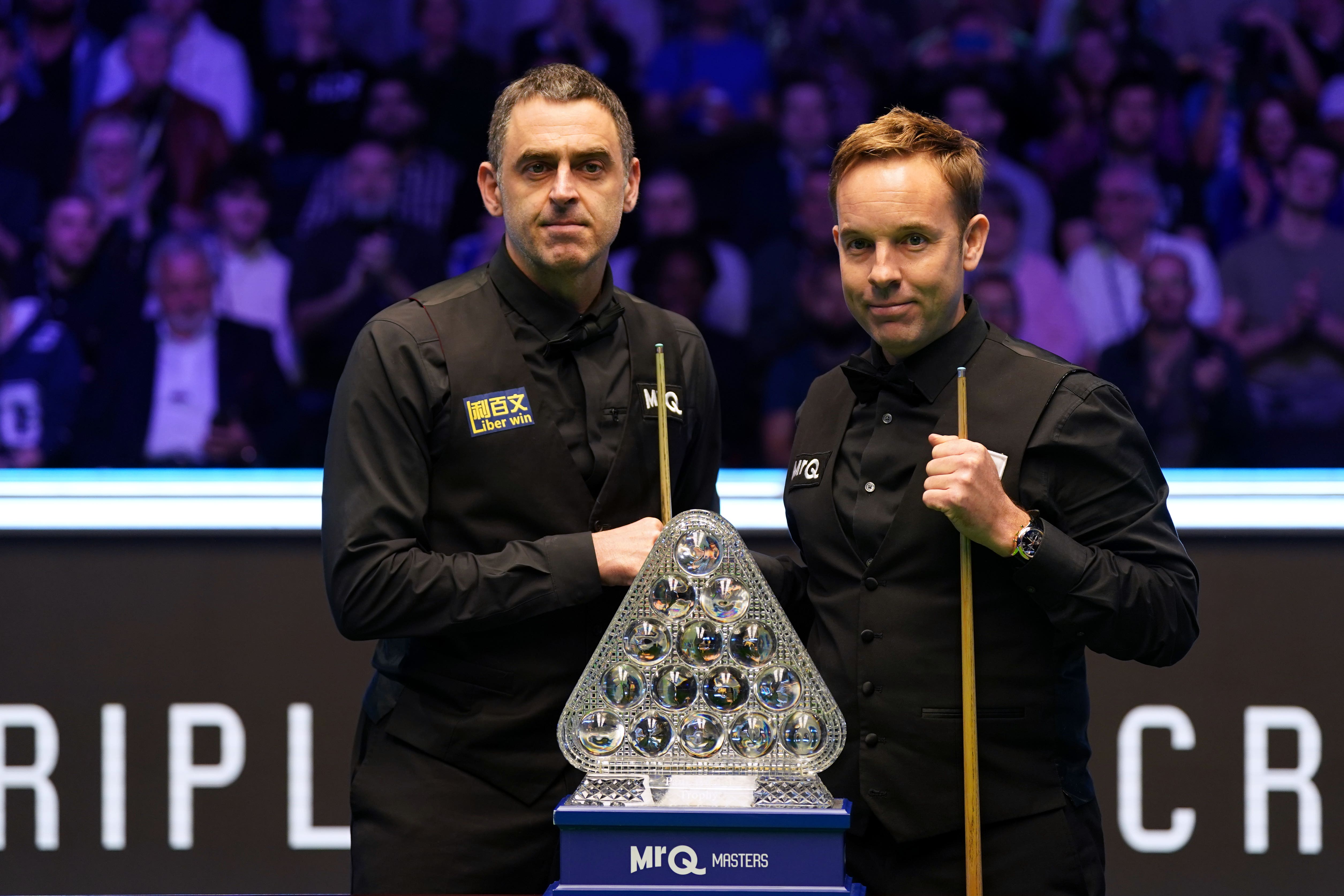 Ronnie O’Sullivan and Ali Carter have reignited their long-standing feud