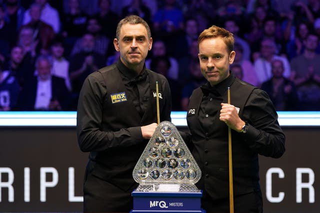 <p>Ronnie O’Sullivan and Ali Carter have reignited their long-standing feud</p>