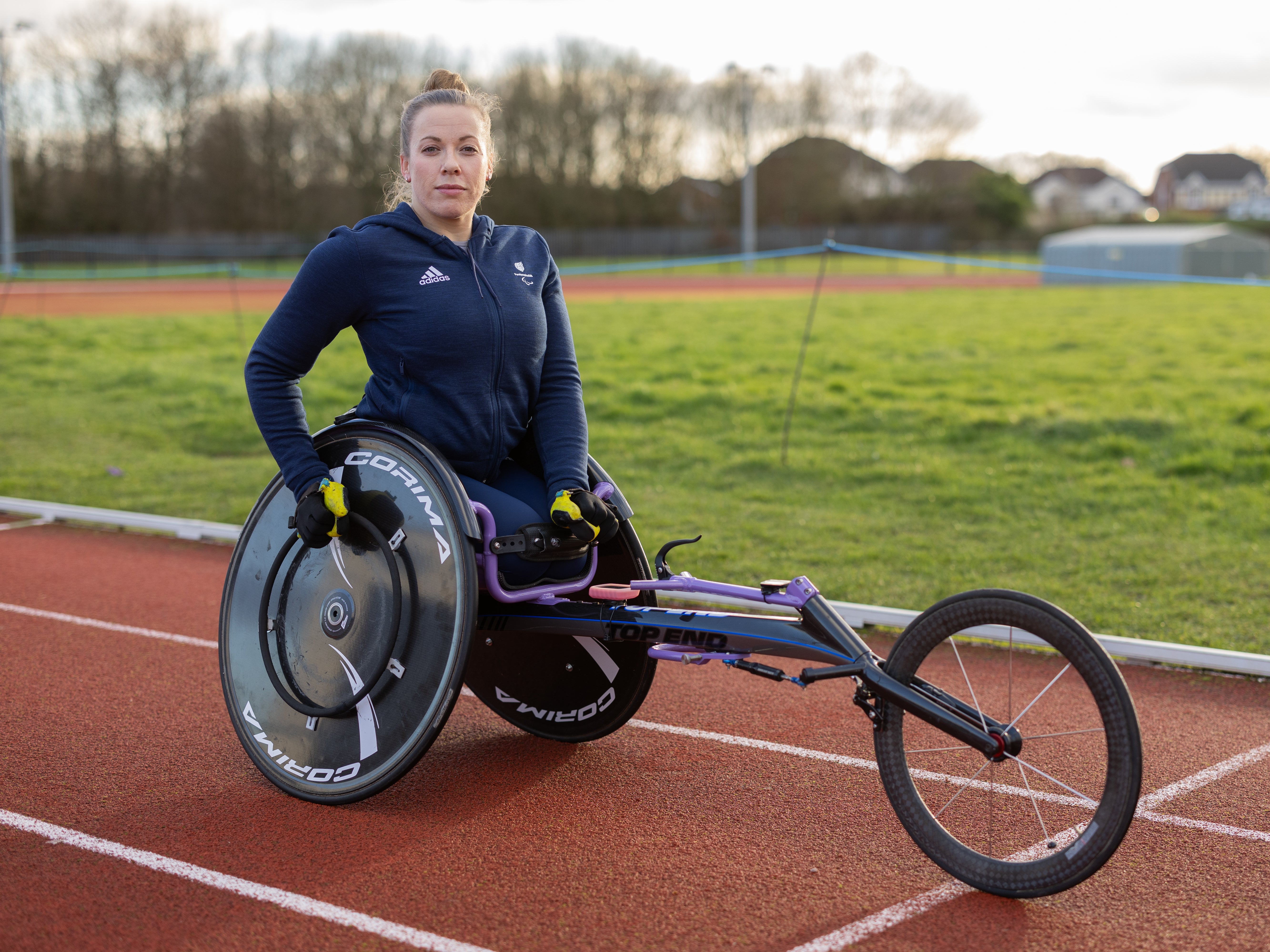 Hannah Cockroft is eyeing up a ParalympicsGB one-two-three in Paris