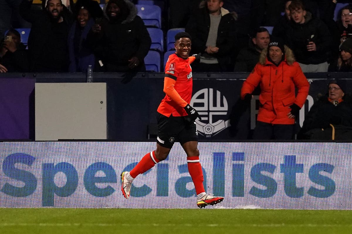 Luton dig deep to see off League One Bolton in FA Cup