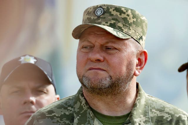 <p>Commander-in-Chief of Ukraine's Armed Forces Valeriy Zaluzhny</p>