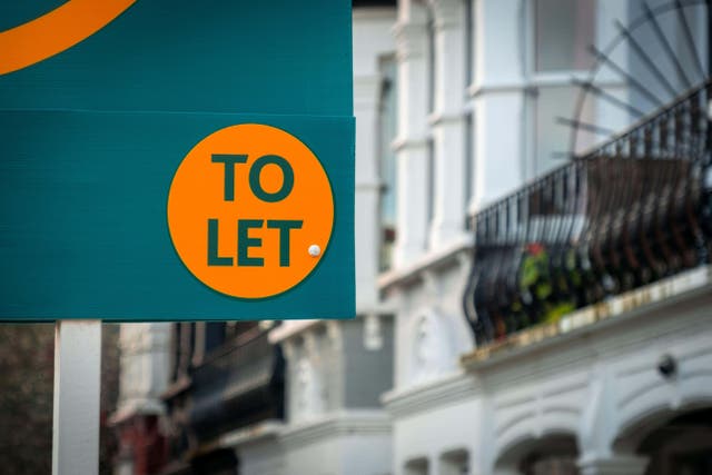Millions of people have delayed major life decisions such as starting a family because of housing uncertainty, as rents rose at a record pace in 2023 (Alamy/PA)