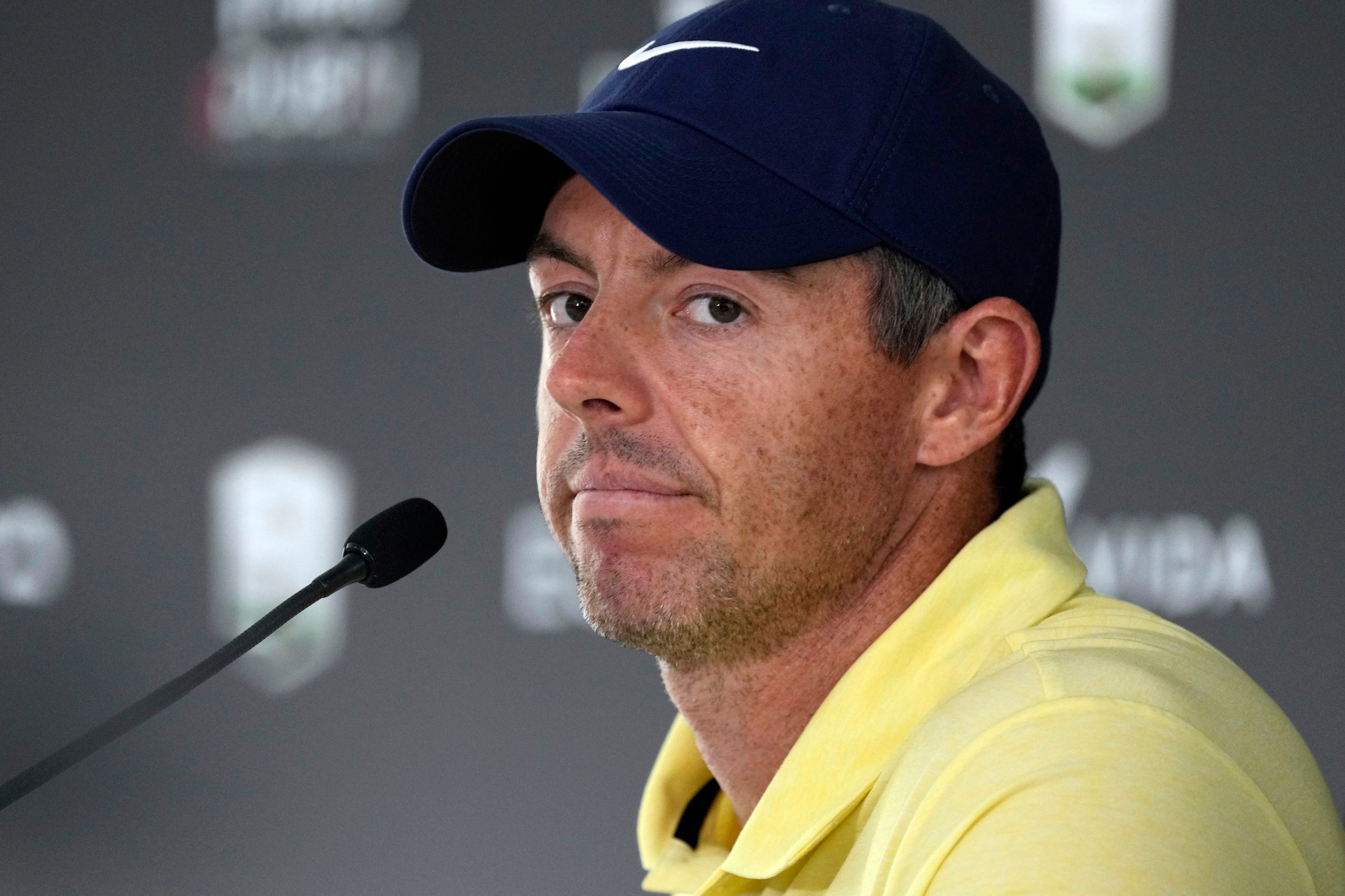 Rory McIlroy was speaking ahead of his title defence at the Hero Dubai Desert Classic (Kamran Jebreili/AP)