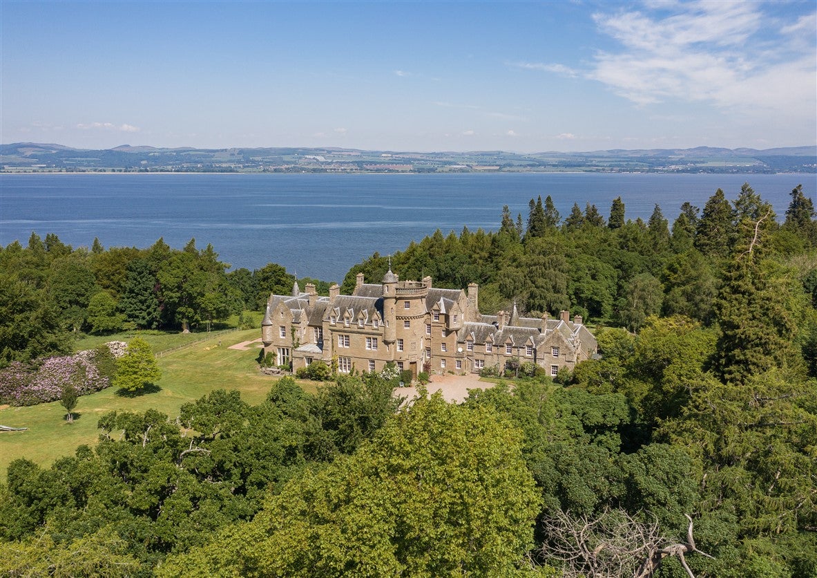 Make your next staycation a regal affair at Carron Castle’s sprawling Scottish estate