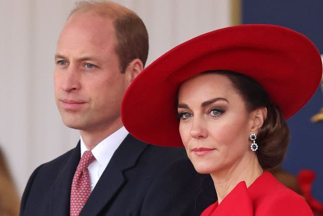 The Prince and Princess of Wales (Chris Jackson/PA)