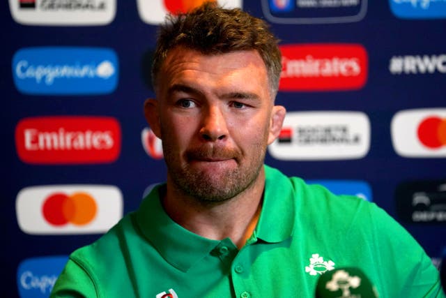Peter O’Mahony has been named Ireland captain (David Davies/PA)