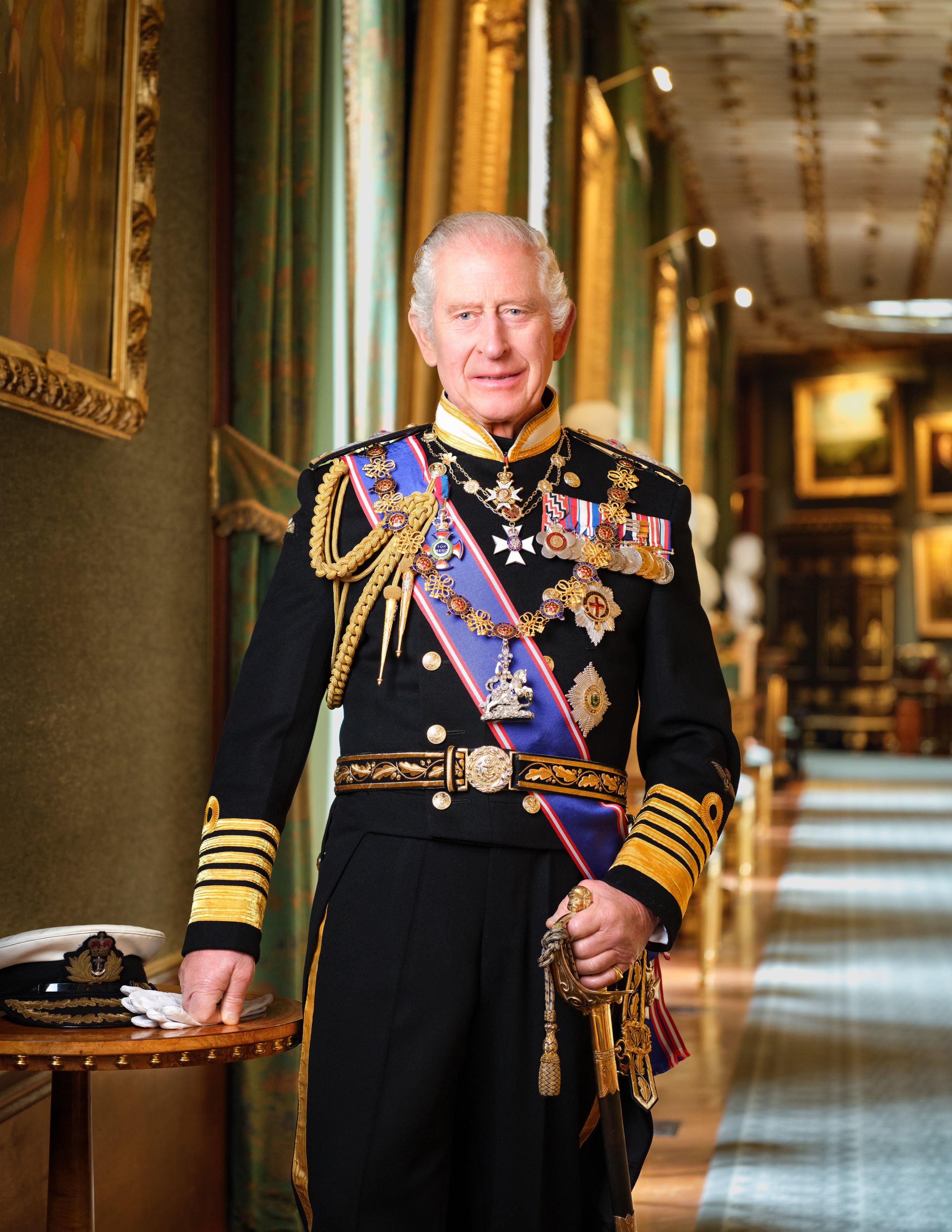 Burnand believes a new portrait of the king could be released around his official birthday in June