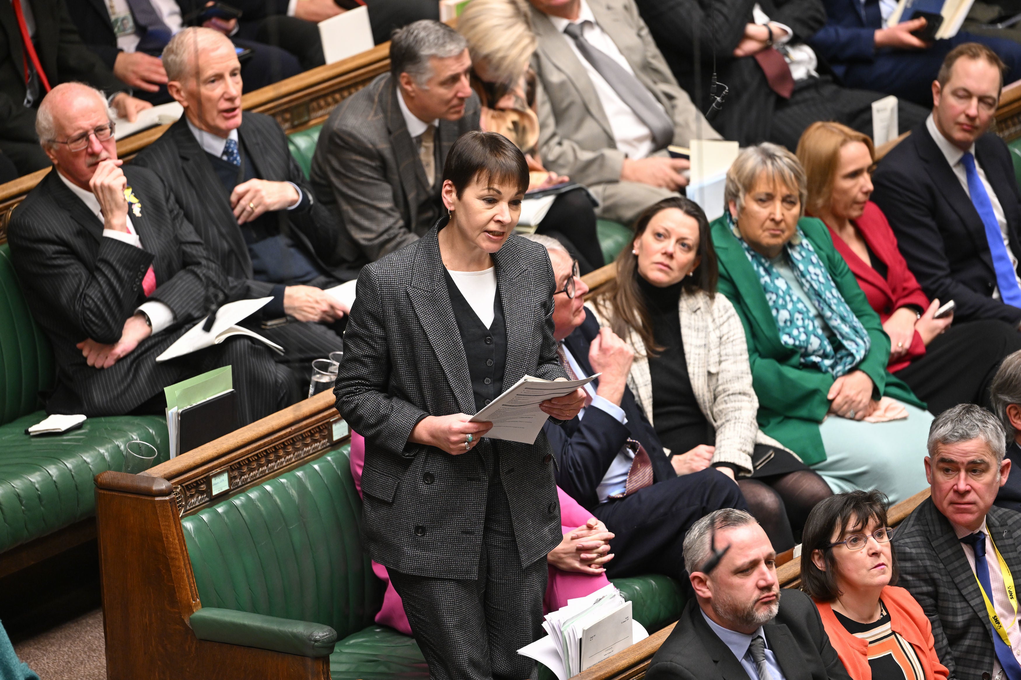 File photo: Caroline Lucas