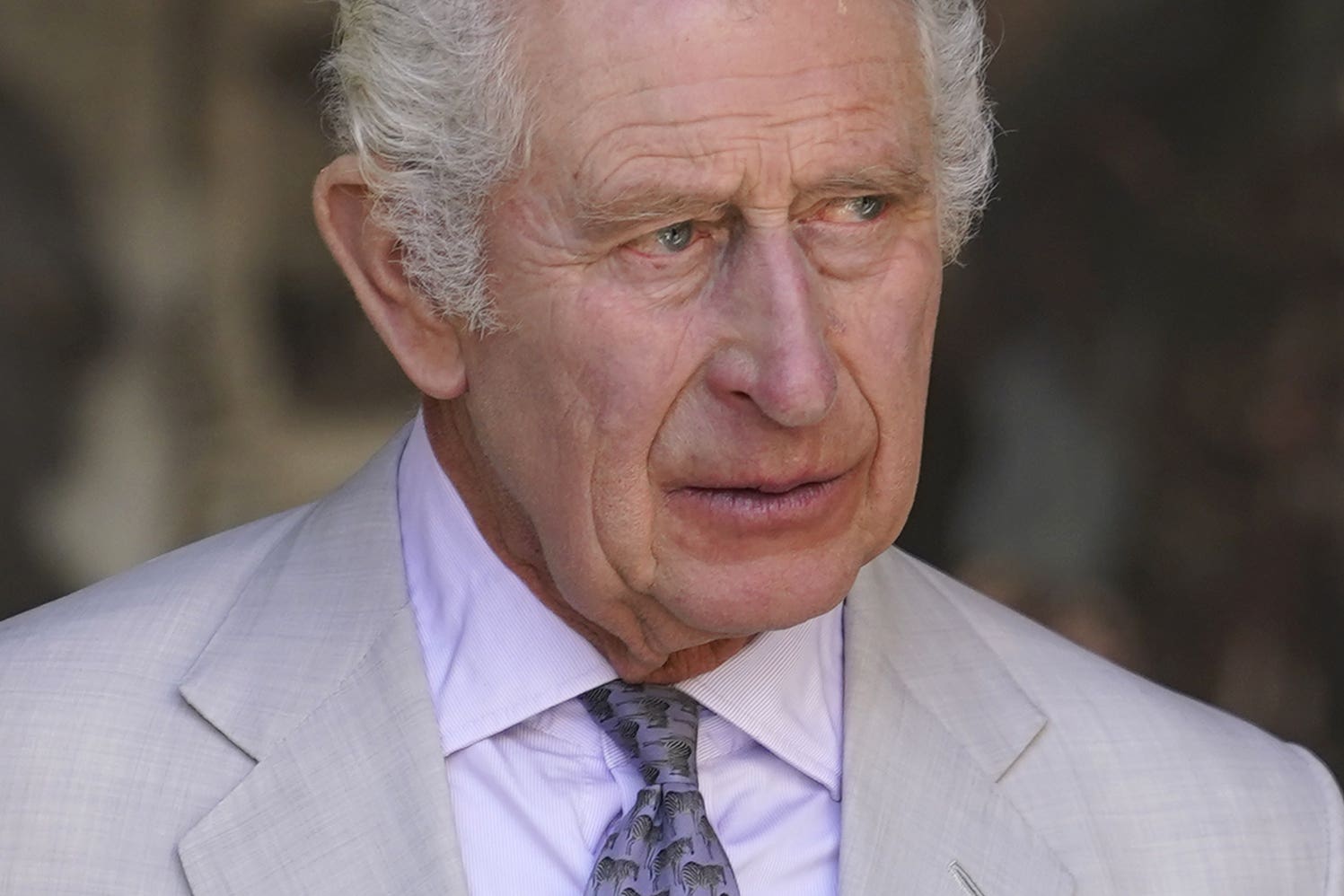 <p>The King has suffered various injuries (PA)</p>