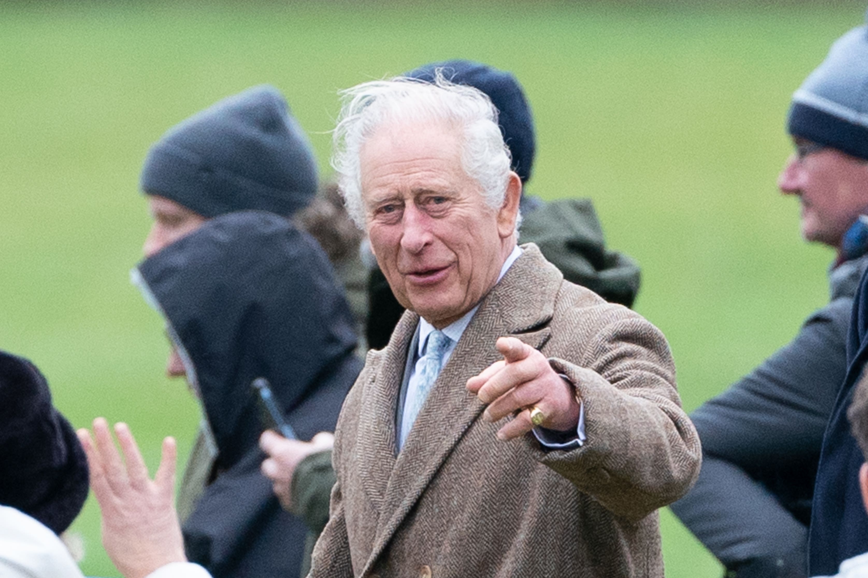 The King is to have surgery for an enlarged prostate (Joe Giddens/PA
