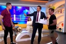 WWE wrestler lashes out at ‘disrespectful’ man during live talk show appearance