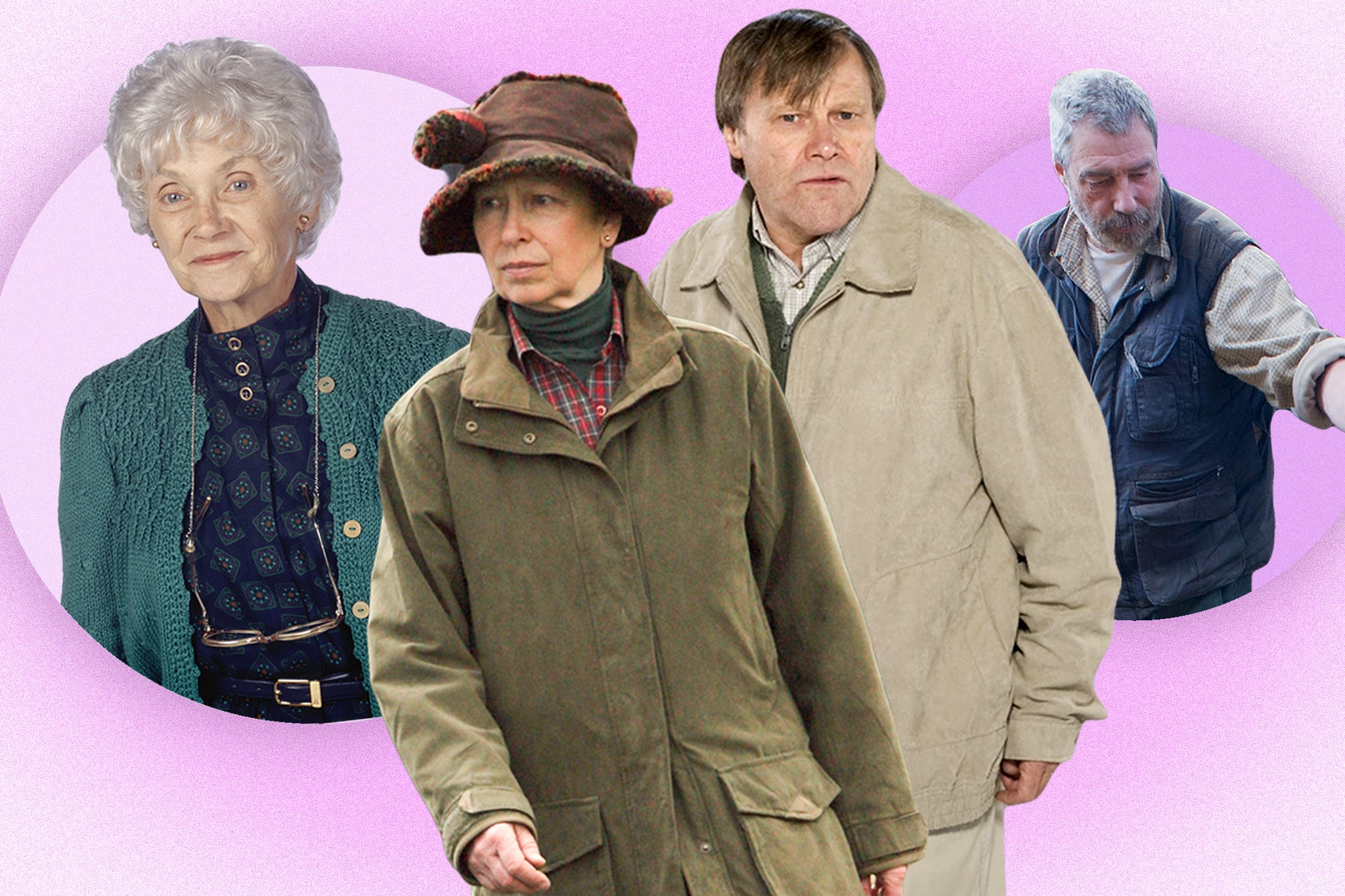 Muses for the modern age: Golden Girl Sophie Petrillo, Princess Anne, Corrie’s Roy Cropper and Clive Owen from ‘Our Yorkshire Farm’