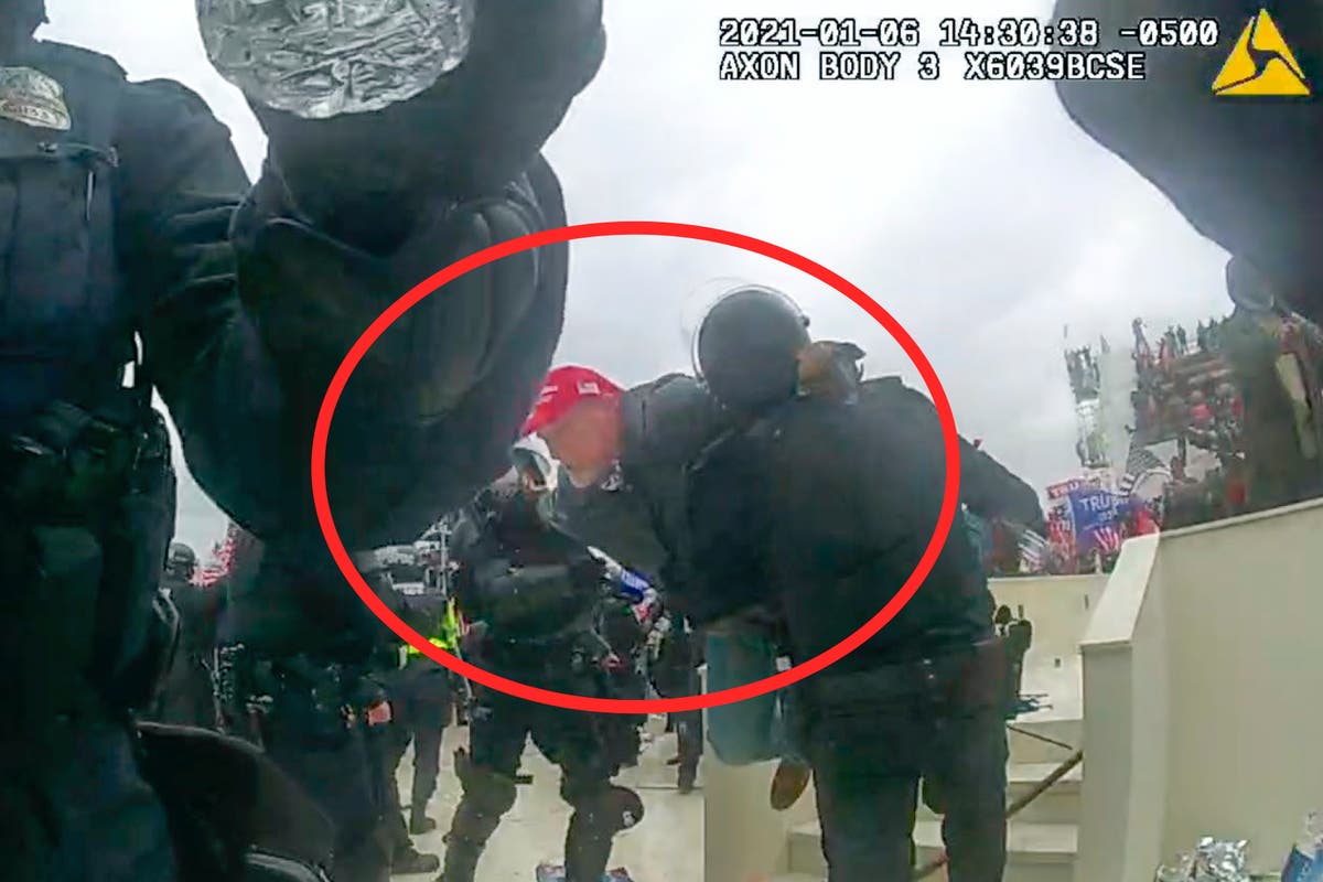 Capitol rioter who assaulted at least 6 police officers is sentenced to 5 years in prison Capitol rioter who assaulted at least 6 police officers is sentenced to 5 years in prison