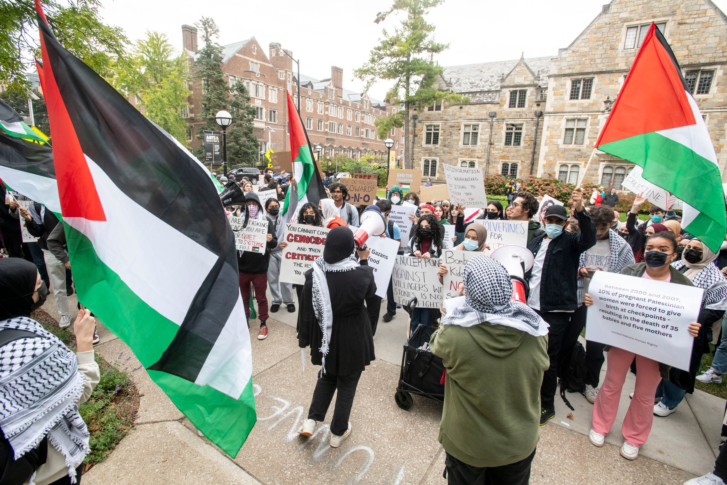 Israel Palestinians Michigan School Resolution