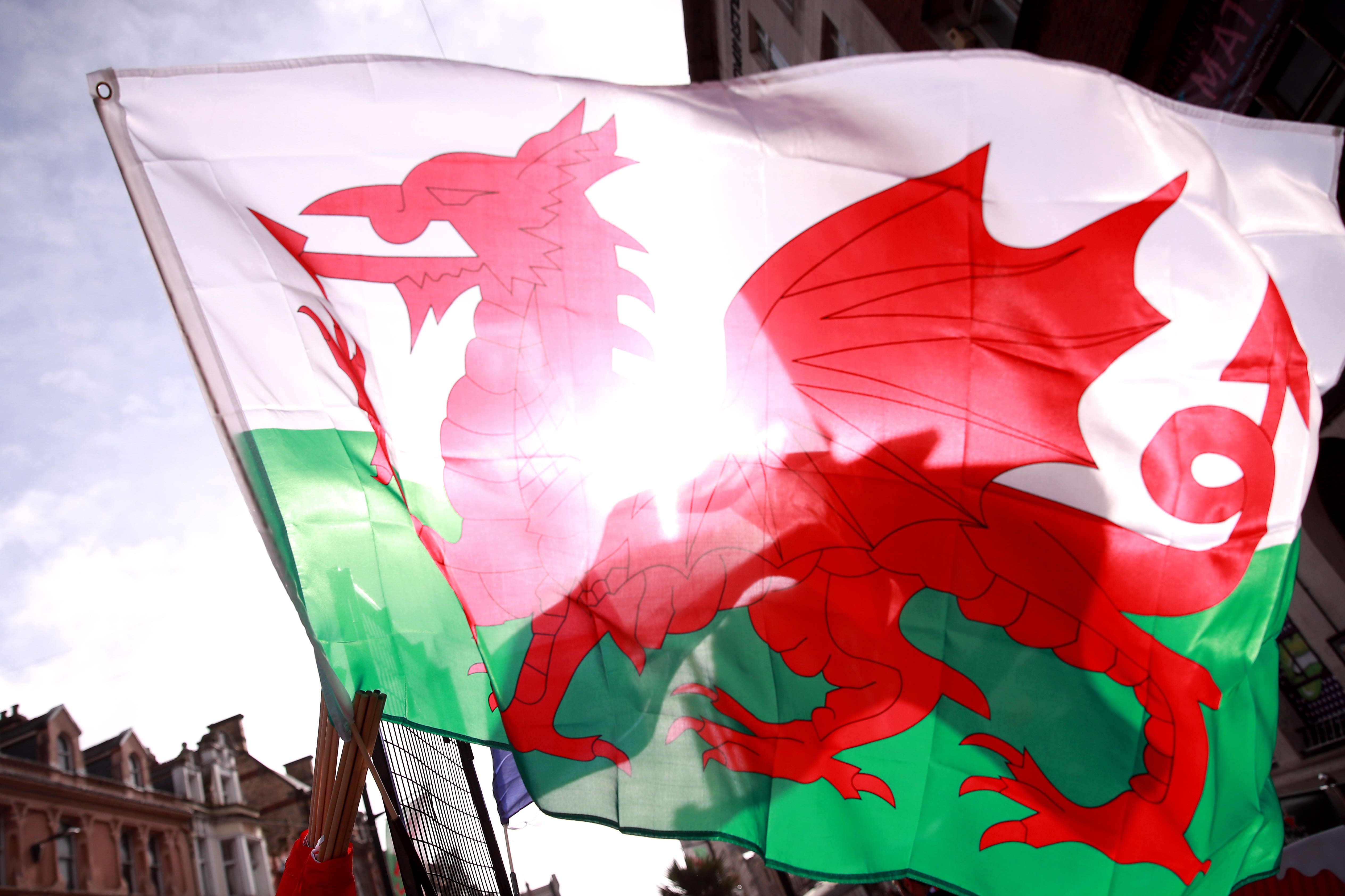 The Welsh flag (Adam Davy/PA)