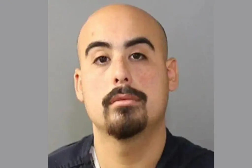 <p>Solomon Martinez, 26, admitted to police that he had been carrying the severed hand for two days</p>