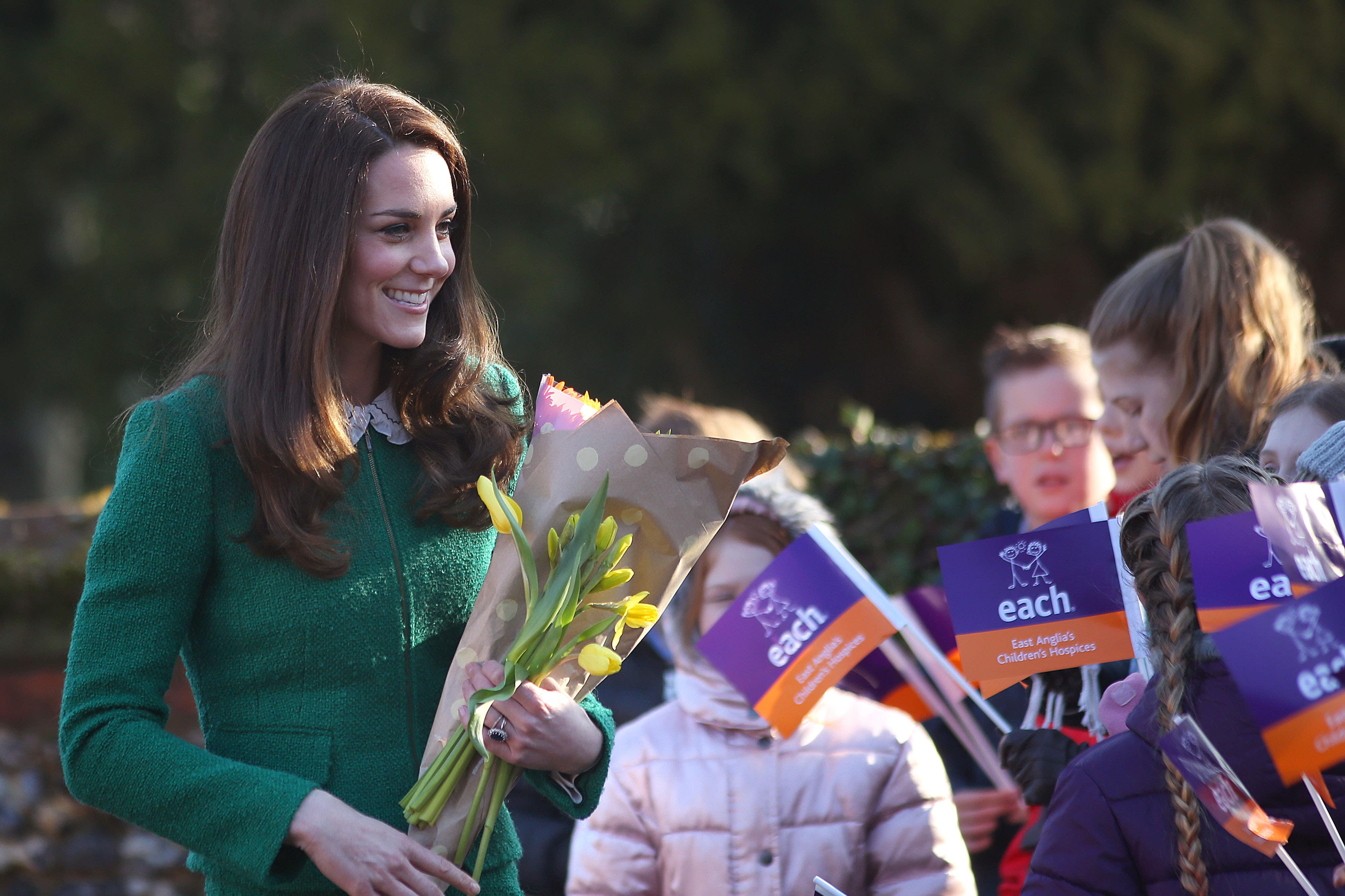 Kate is patron of East Anglia’s Children’s Hospices, and it has wished her a speedy recovery (Chris Radburn/PA)