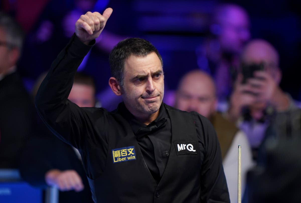 Ronnie O’Sullivan v Zhou Yuelong LIVE: Snooker World Grand Prix updates as The Rocket into a deciding frame