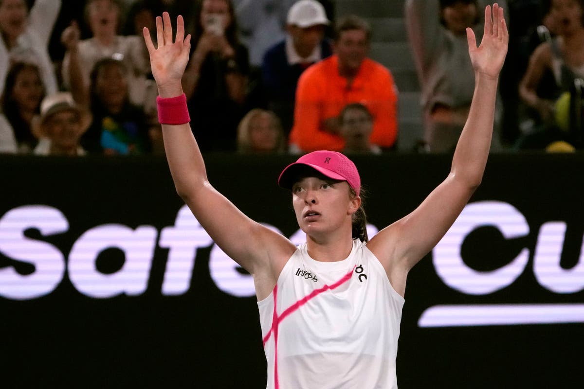 Iga Swiatek survives scare and Elena Rybakina loses longest Grand Slam tie-break Iga Swiatek survives scare and Elena Rybakina loses longest Grand Slam tie-break