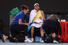 Emma Raducanu was ‘throwing up in mouth’ during Australian Open defeat