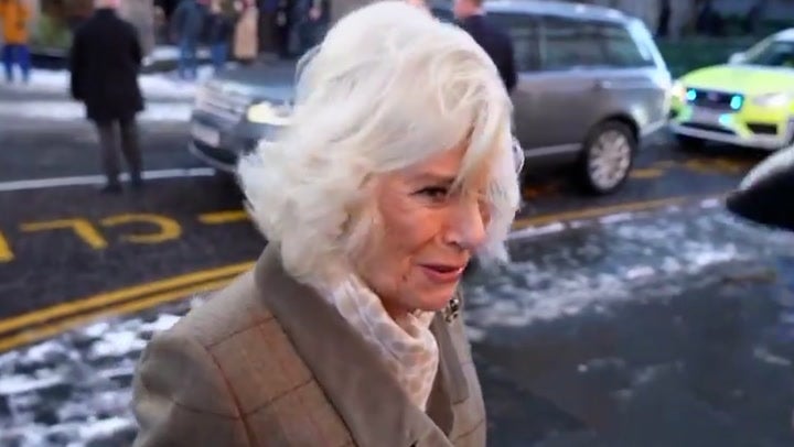 <p>Queen Camilla gives update on King’s health ahead of operation.</p>