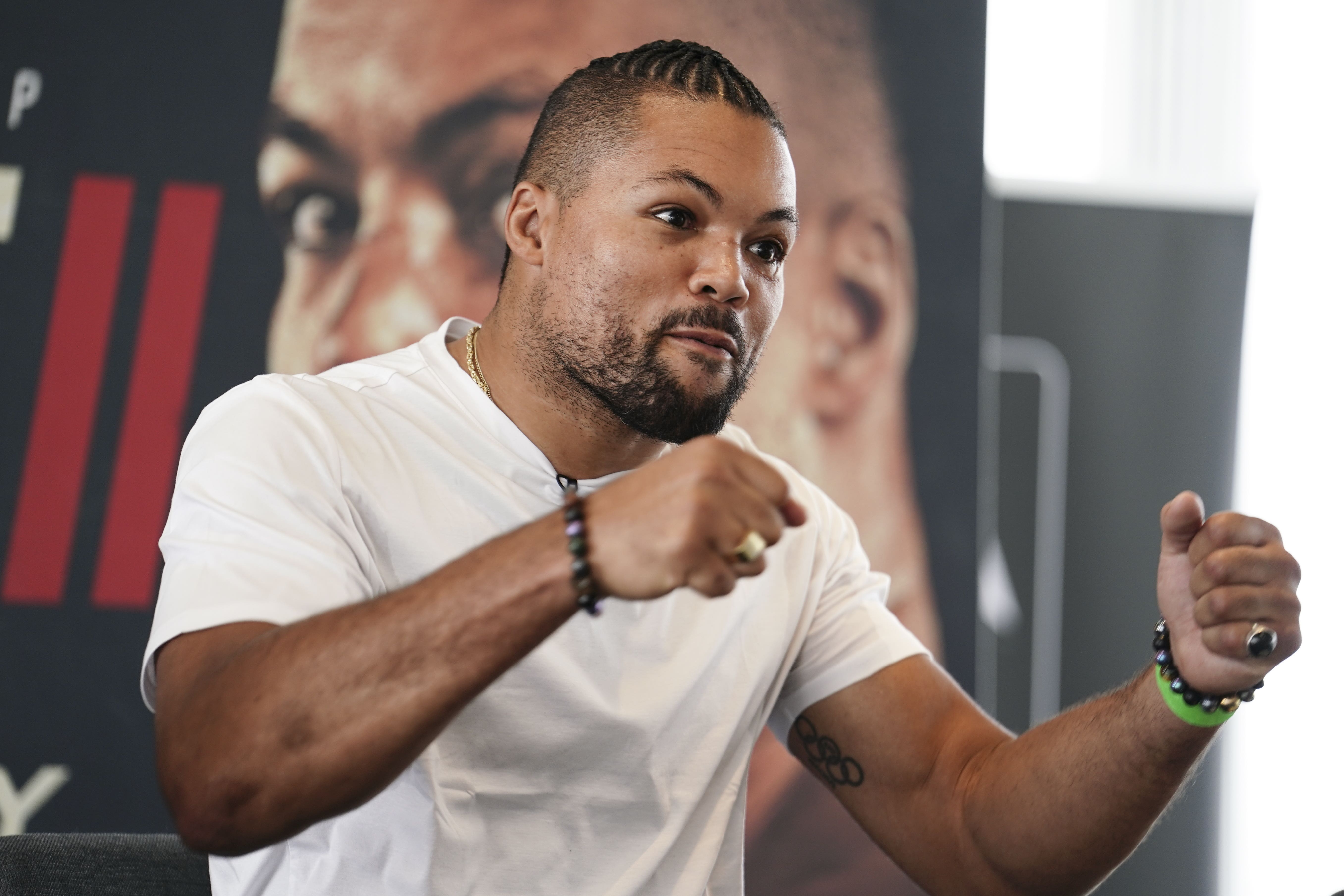 Joe Joyce has told Anthony Joshua that he must be ready for Francis Ngannou’s power game