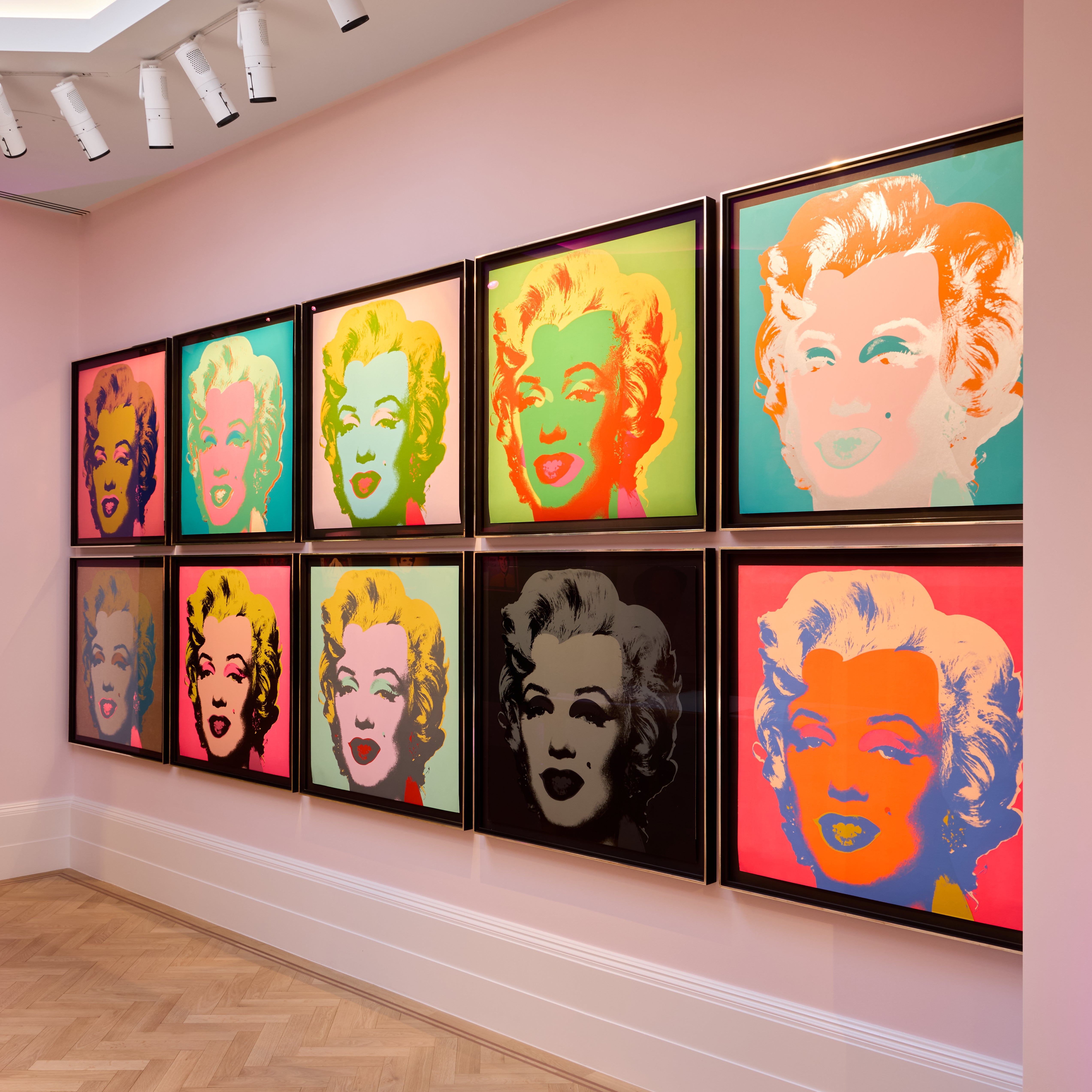 Warhol’s ‘Marilyn Monroe’ series is on show in New Bond Street