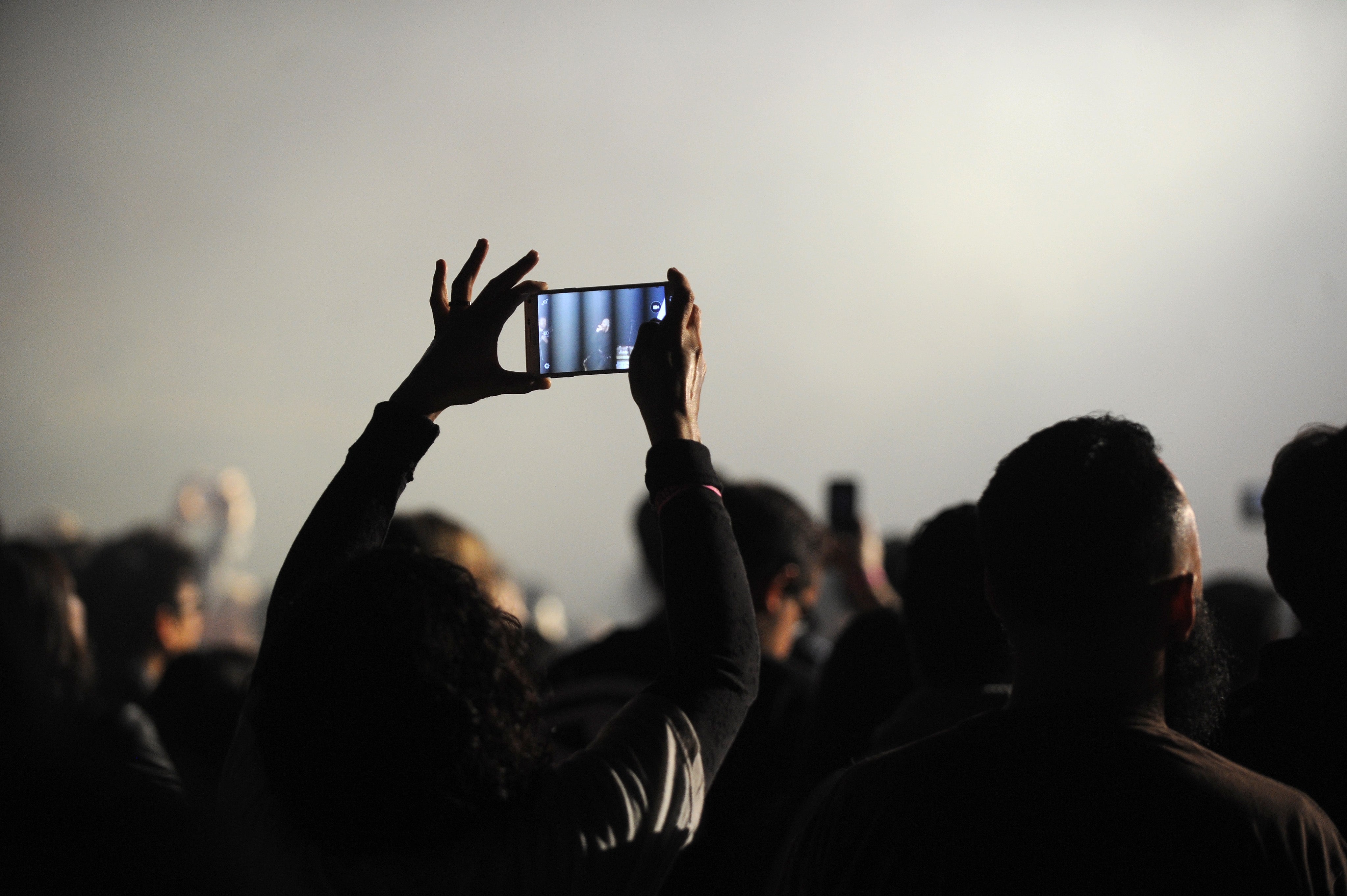 Mobile phones at gigs remain a divisive proposition for many