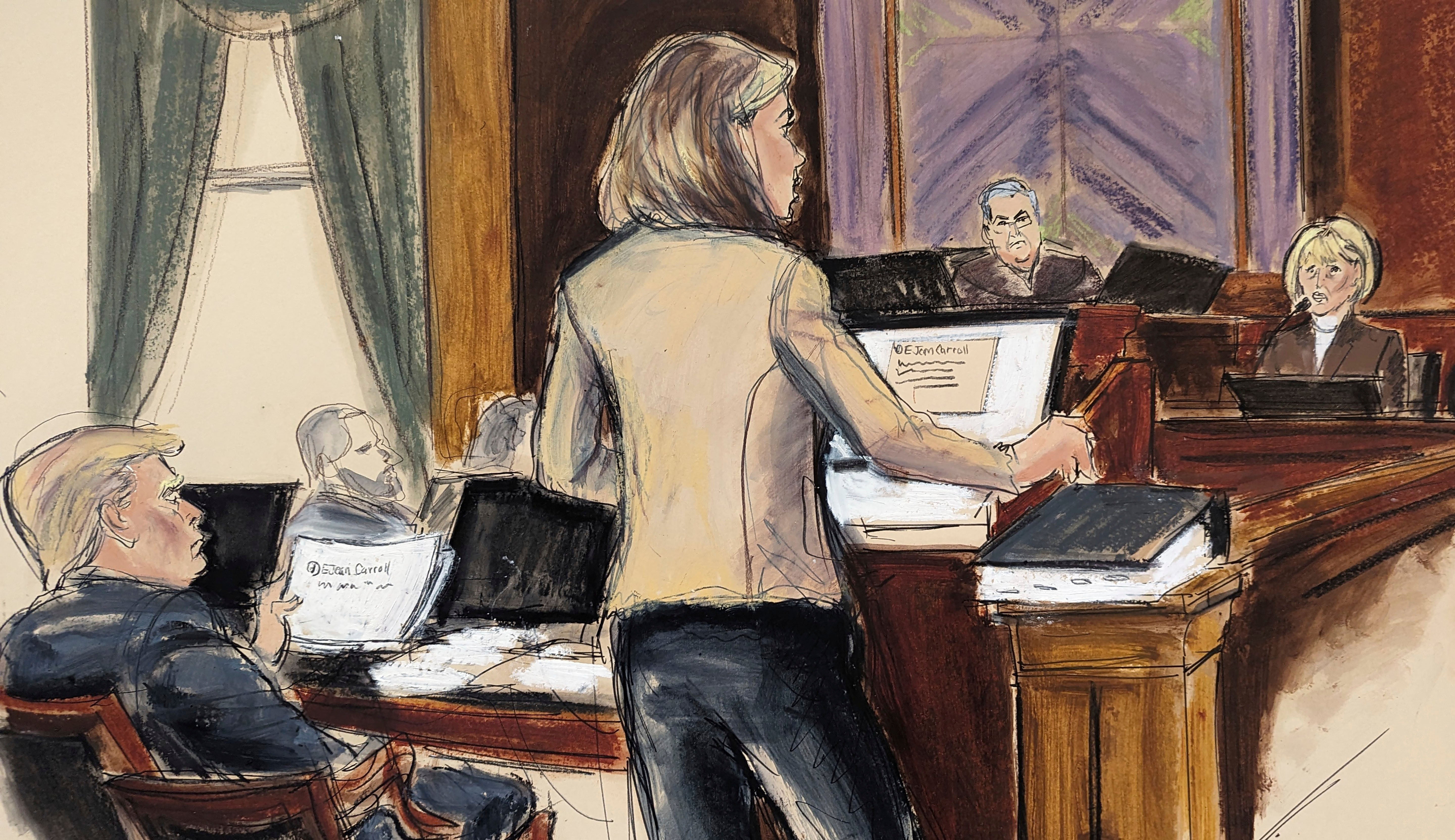 Trump Columnist Lawsuit