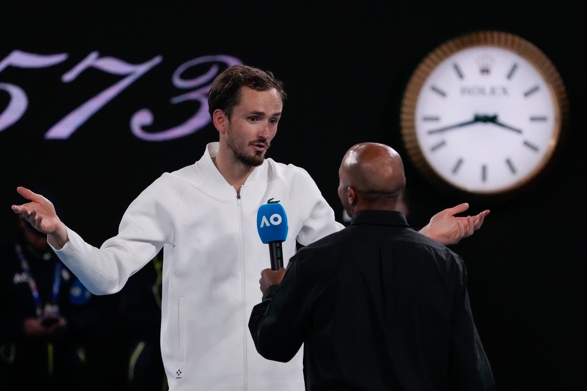 Daniil Medvedev wins five-set thriller shortly before 4am in Melbourne Daniil Medvedev wins five-set thriller shortly before 4am in Melbourne