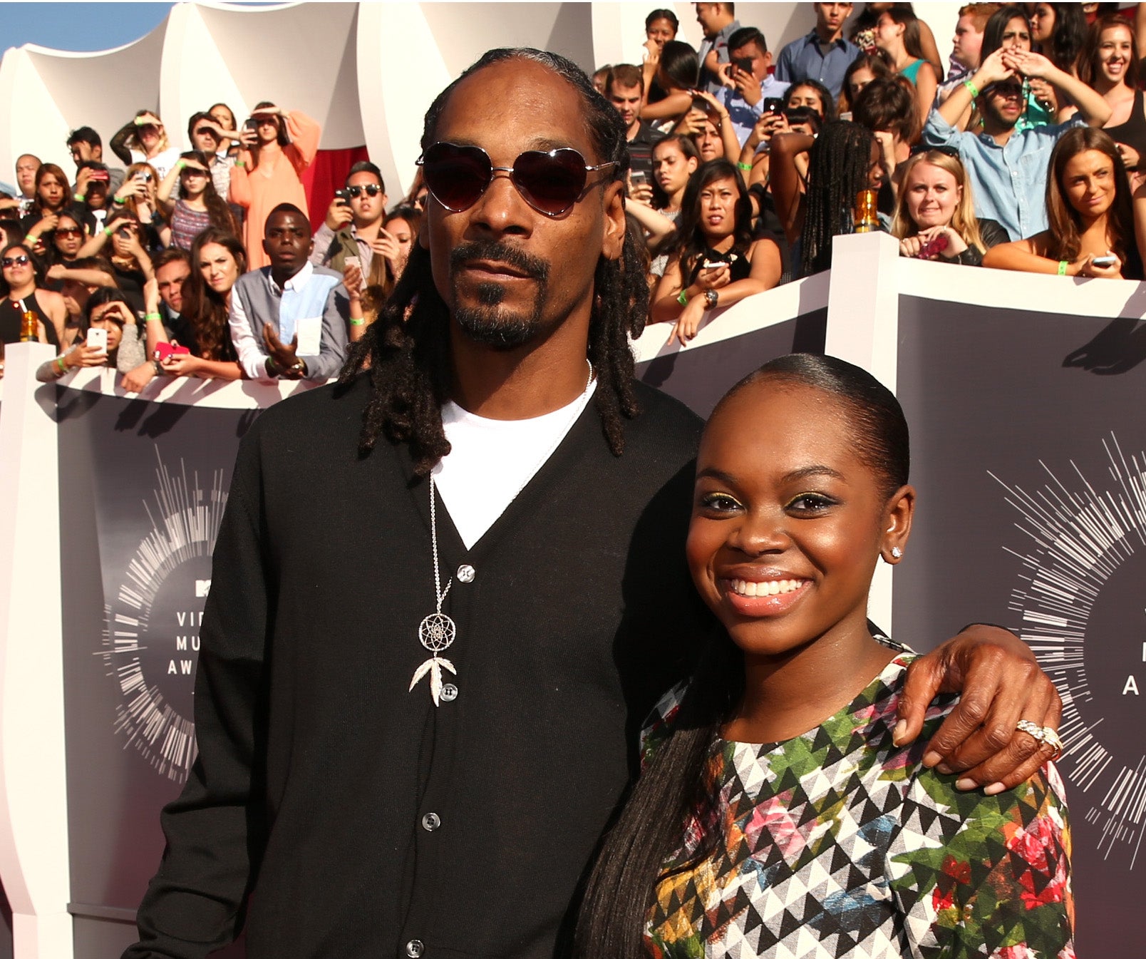 Snoop Dogg and daughter Cori Broadus