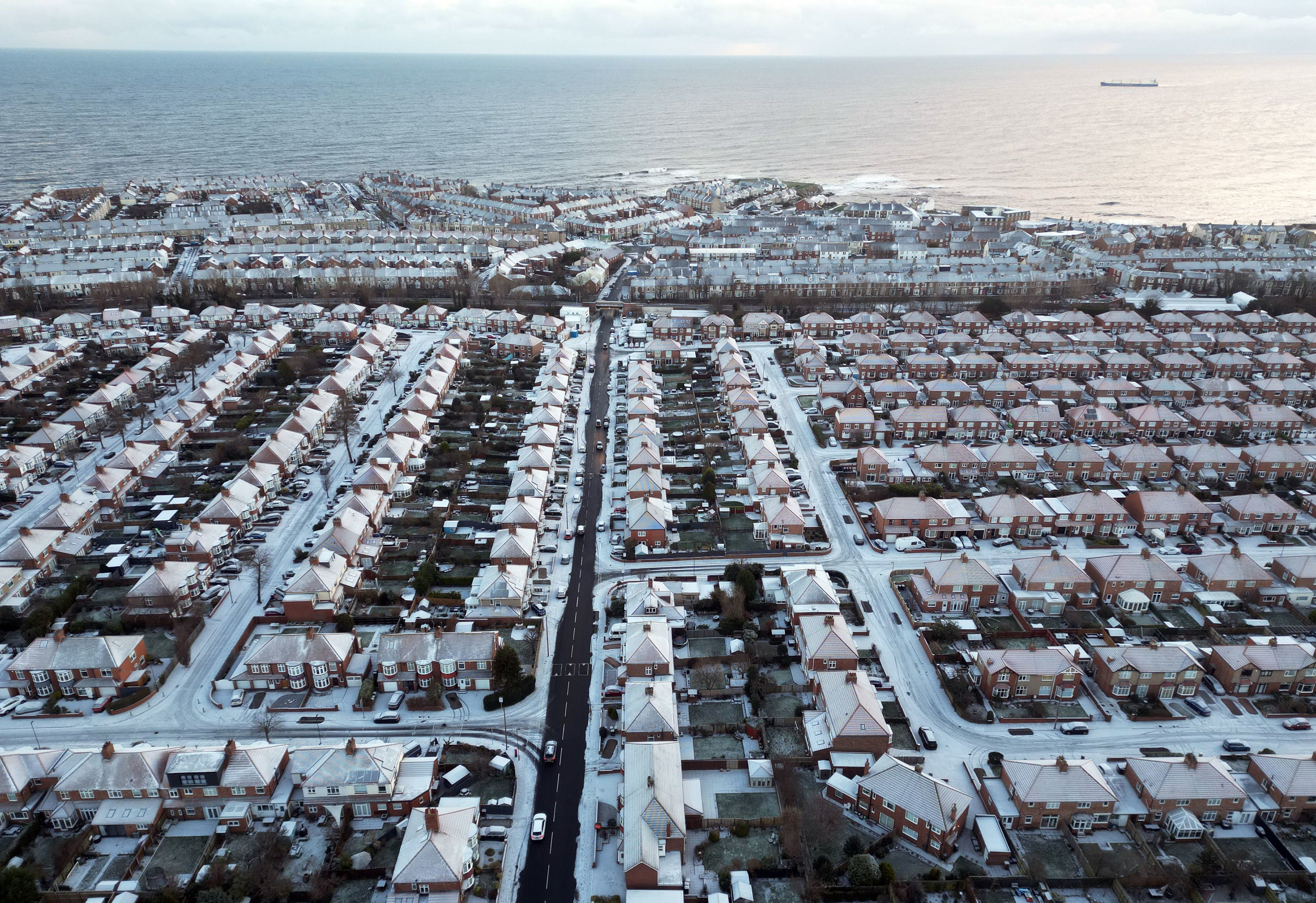 Huge swathes of the UK experienced the coldest nights of winter so far as temperatures plummeted to -14C