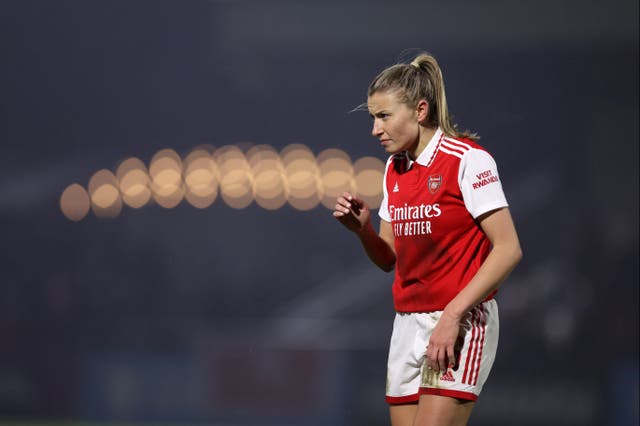 <p>Leah Williamson is nearing a return after recovering from a serious knee injury </p>